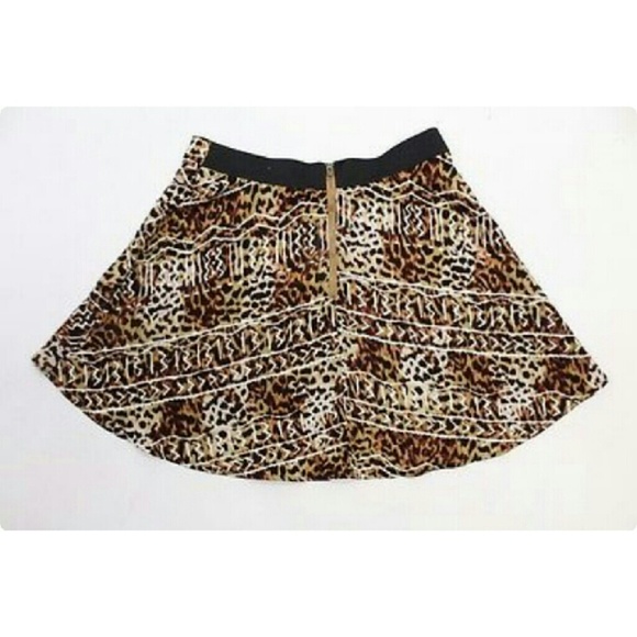 Urban Outfitters Skirts Urban Outfitters Silence Noise Leopard