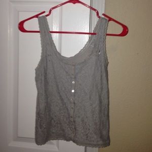Hollister Grey Tank