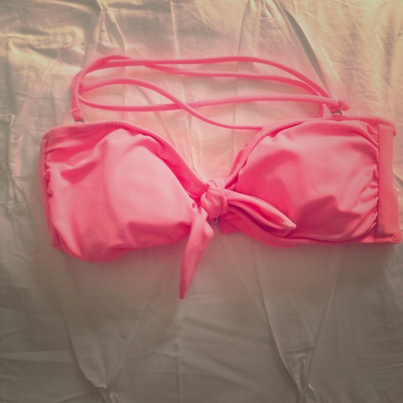 Bubble Gum Pink Victoria Secret Bathing Suit Top