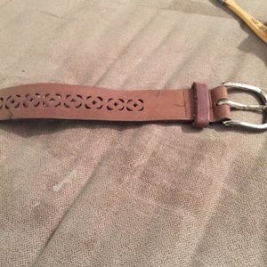🌈 Party Sale 🌈Embellished brown leather belt