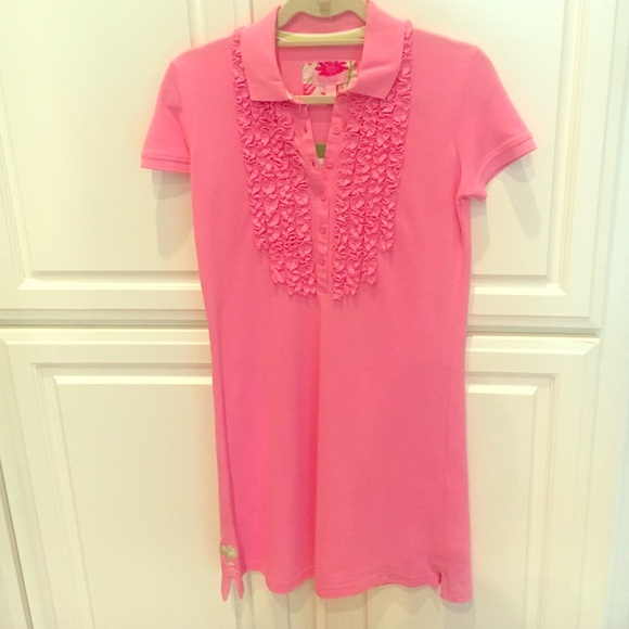 Lilly Pulitzer polo ruffle dress