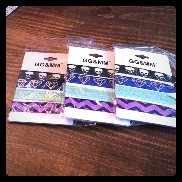 Skull Hair Tie Multipacks