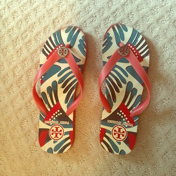 Tory Burch flip flops!