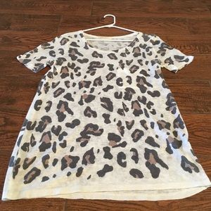 Leopard Short Sleeve Shirt