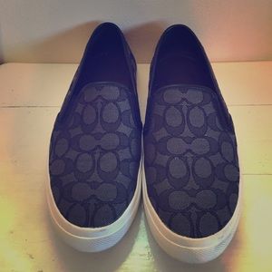 Coach slip ons