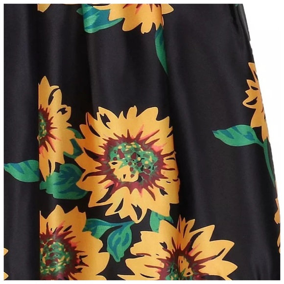 ‼️PRICE FIRM LAST CALL Sunflower Midi Skirt - Picture 3 of 4