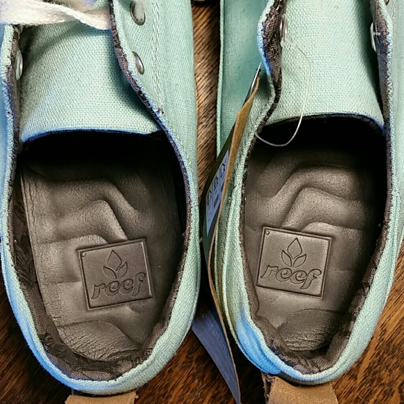 NWT Reef women's sneakers, aqua - Picture 4 of 4