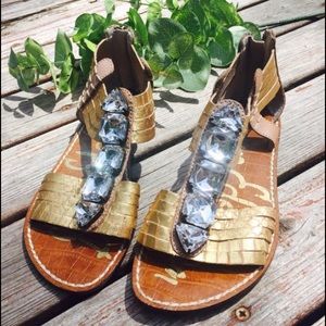 **SALE** Sam Edelman gold galina sandals **SALE** Sam Edelman gold galina sandals 