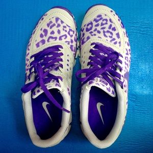 Nike Free 5.0 v4 purple animal print