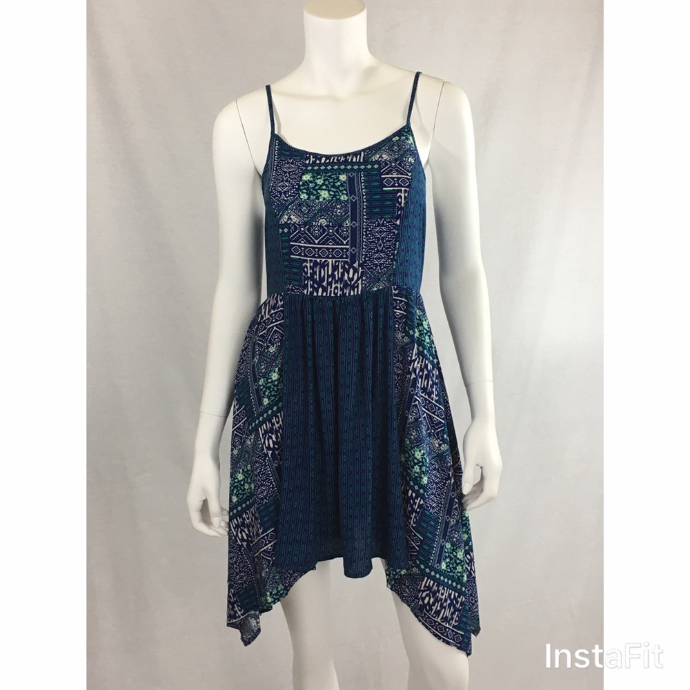 ❌Clearance❌Aztec Print Handkerchief Dress - Picture 3 of 8