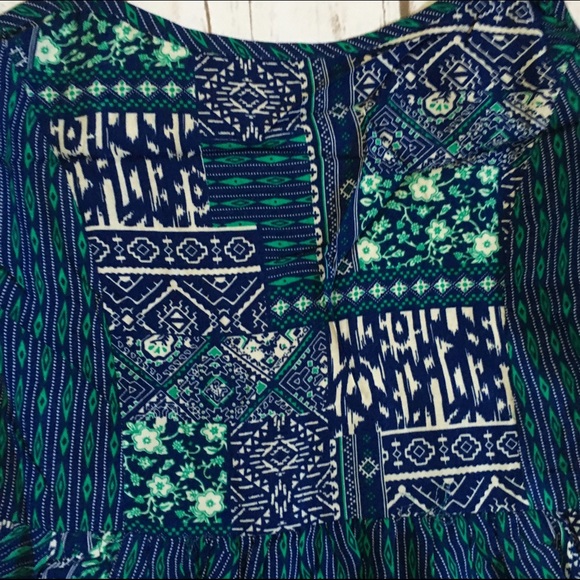 ❌Clearance❌Aztec Print Handkerchief Dress - Picture 6 of 8