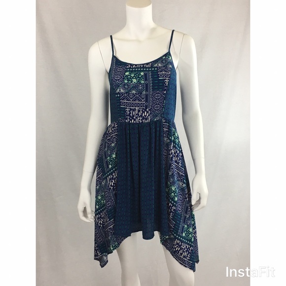 ❌Clearance❌Aztec Print Handkerchief Dress - Picture 3 of 8