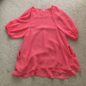 Lucy Love Chiffon Flowy Dress