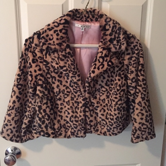 cabi leopard jacket