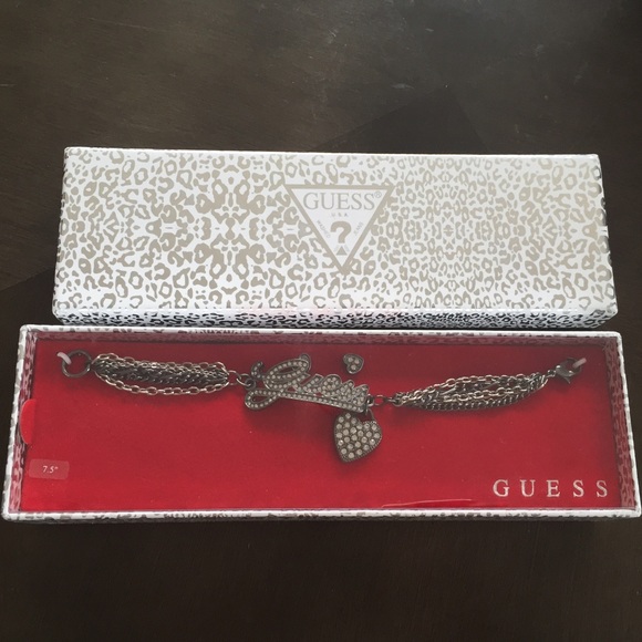 Guess bracelet & earrings set! Brand new!