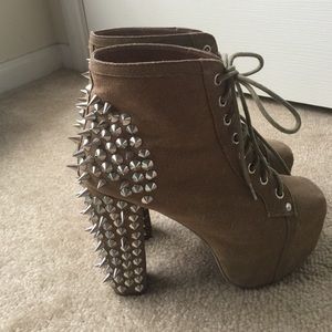 Jeffrey Campbell studded Lita booties size 6.5