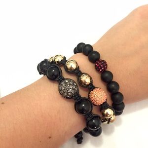 Beaded Bracelet Trio