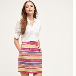 Jacquard Mini Skirt