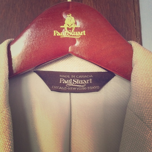 Paul Stuart Wool & Linen Pant Suit