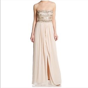 Aidan Mattox Blush Gown