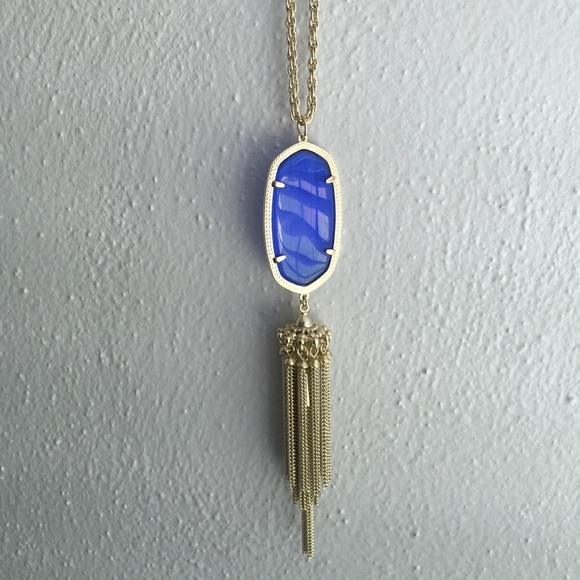Kendra Scott Jewelry - Kendra Scott Cobalt Blue Rayne Necklace