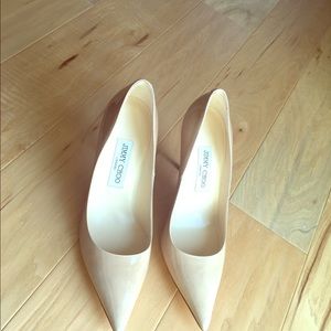 Jimmy Choo patent leather Abel pumps