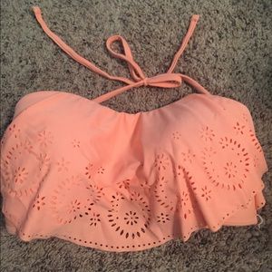 Coral bathing suit from target