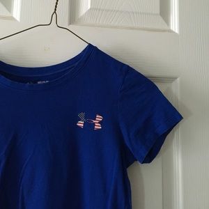 Cotton under armour tee