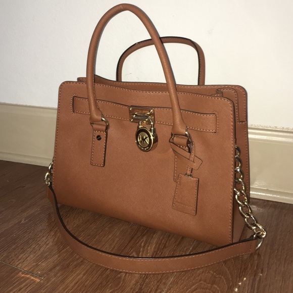 Michael Kors Hamilton Saffiano Leather Satchel