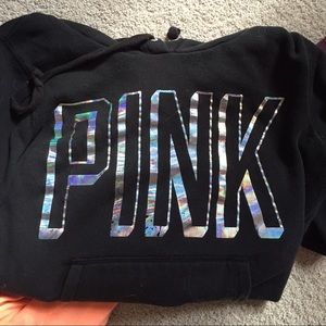 Black VS Pink Hoodie