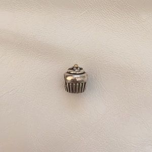 Pandora Two tone cupcake charm
