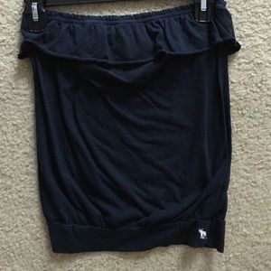 Navy blue, Abercrombie halter top