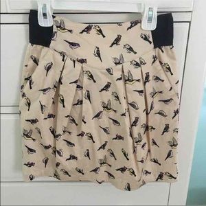 H&M printed pencil skirt