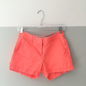 Jcrew chino shorts "broken in"