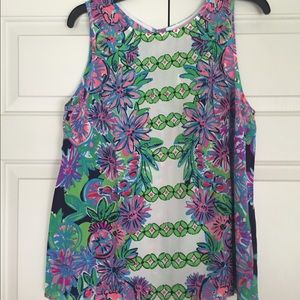 Lilly Pulitzer Iona Shell in Crossed Lions