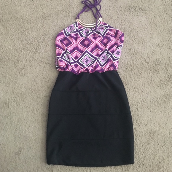 Charlotte Russe halter dress