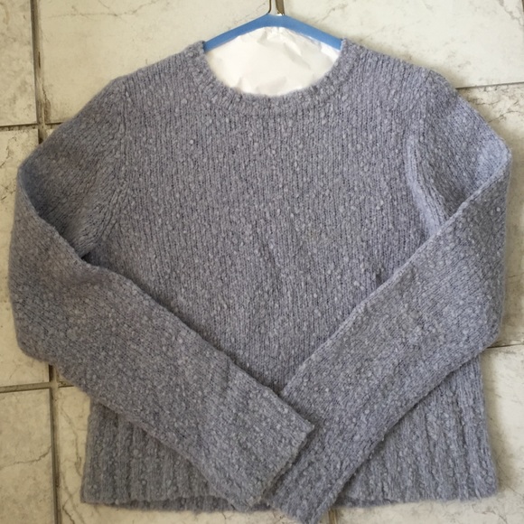 J. Crew light purple wool blend sweater