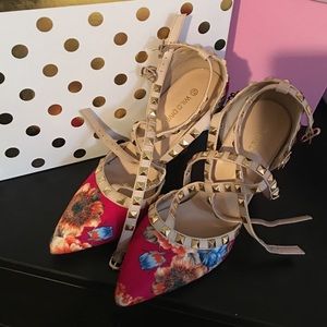 Floral heels