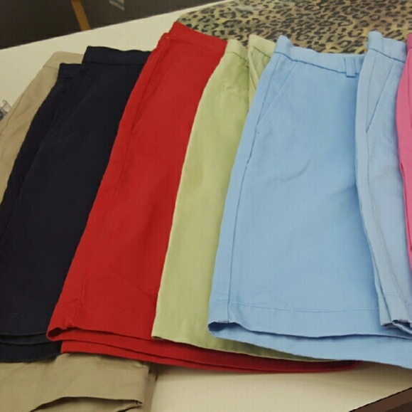 Lands End Bermuda Shorts lot of 8