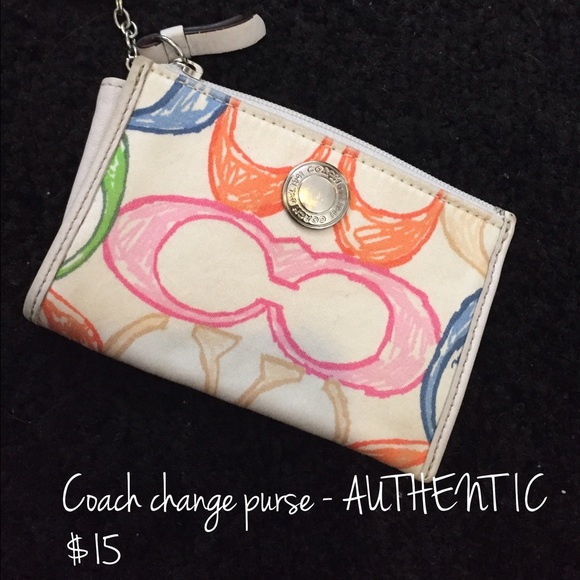 Coach coin purse