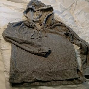 Aerie Gray Lightweight Hoodie Sweater 🍂🍂