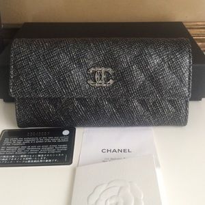 Chanel Pressed Glitter Wallet