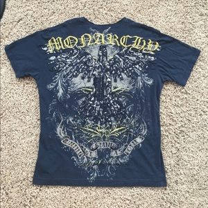 Men's Navy Monarchy Tee