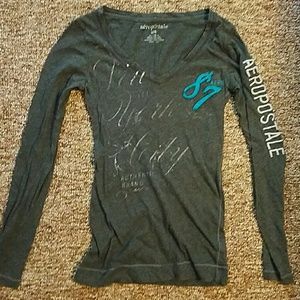 AEROPOSTALE V-neck Long Sleeve
