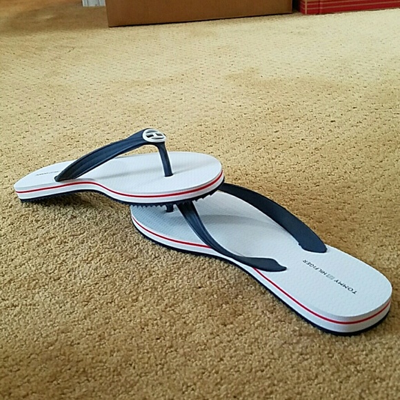 Tommy Hilfiger flip flops