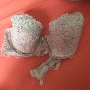 Lightly lined VS dream Angels embellished lace bra
