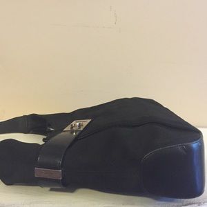 Salvatore Ferragamo authentic black shoulder bag