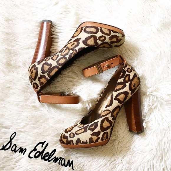 Sam Edelman Shoes - Sam Edelman Leopard Pumps