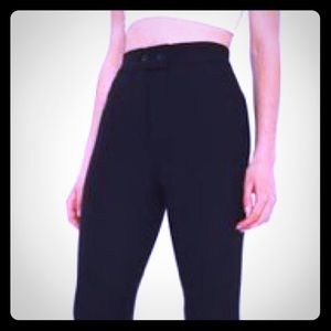 American apparel black riding pant