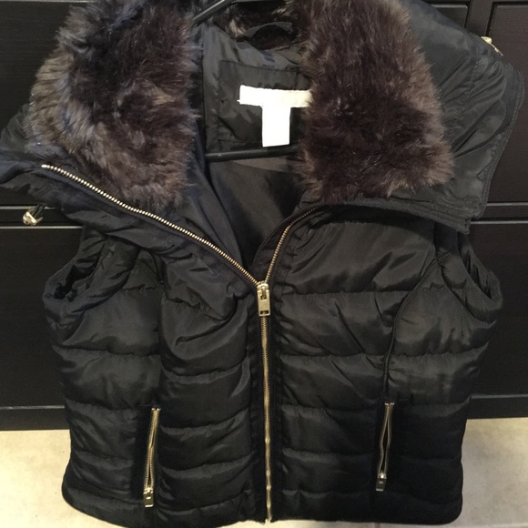 H&M puff vest never worn